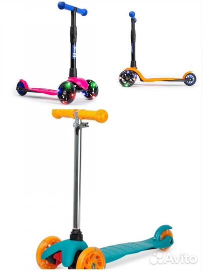 Самокат детский новый трёхколёсный