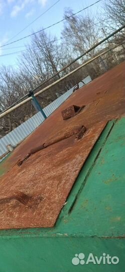 Бак для воды металлический