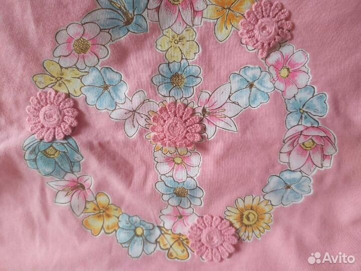 Летний комплект для девочки р.104