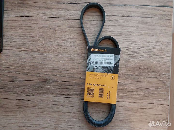 Ремень поликлиновый Continental 6PK 1249 elast