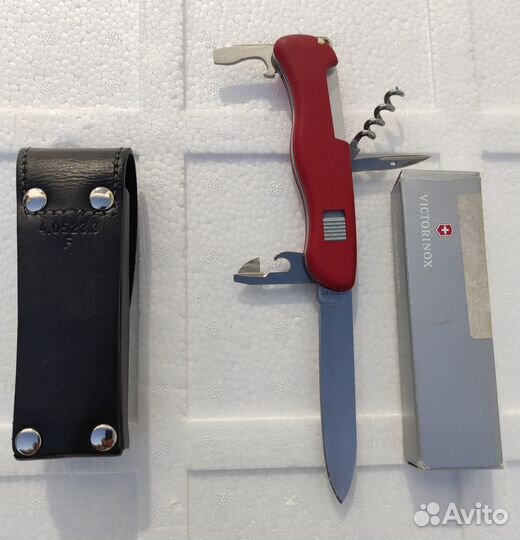 Нож складной швейцарский