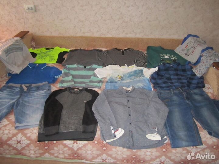 Вещи пакетом на мальчика рост 152-158