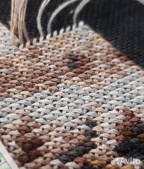 Картина вышивка Сова