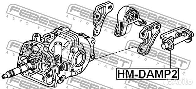 Демпфер заднего дифференциала