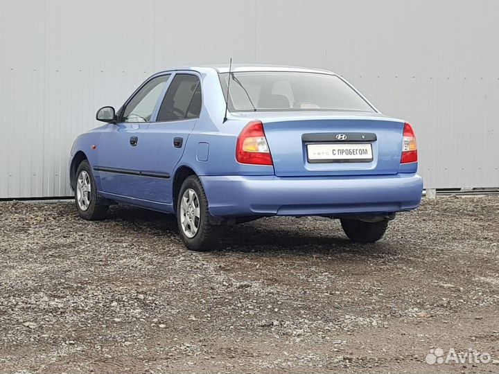 Hyundai Accent 1.5 МТ, 2005, 153 665 км