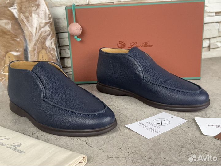 Loro Piana высокие лоферы