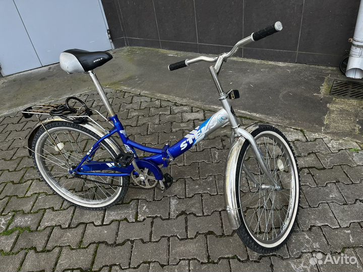 Велосипед stels складной