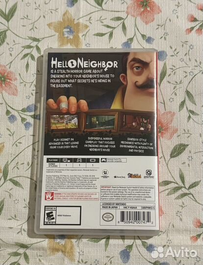 Hello neighbor nintendo switch