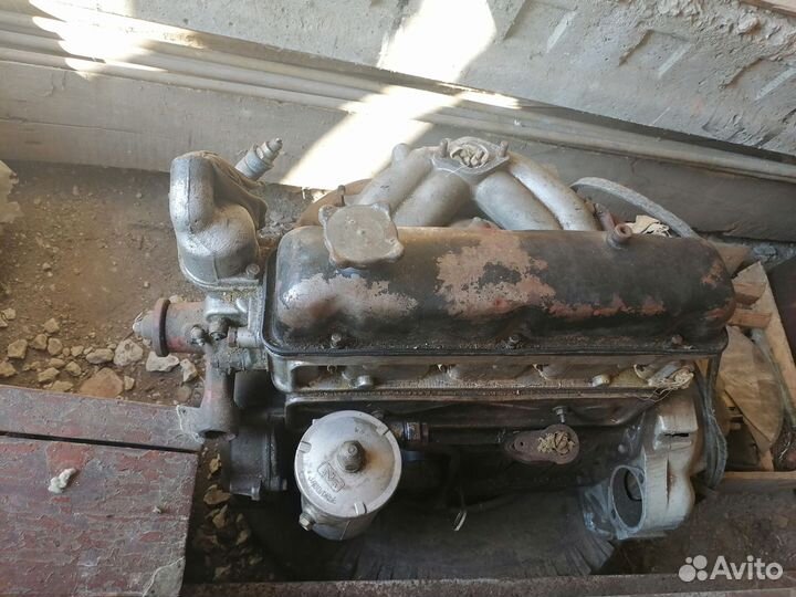 Двигатель газ 24