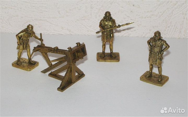 Солдатики Бронзовая Коллекция русичи микены моряки