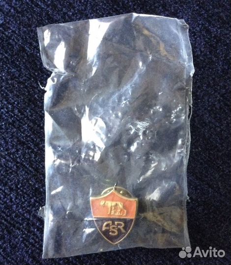 Значок Рома AS Roma Фирменный Футбол Италия