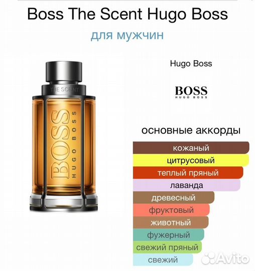 Hugo boss the scent men