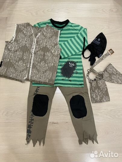 Новогодний костюм разбойника