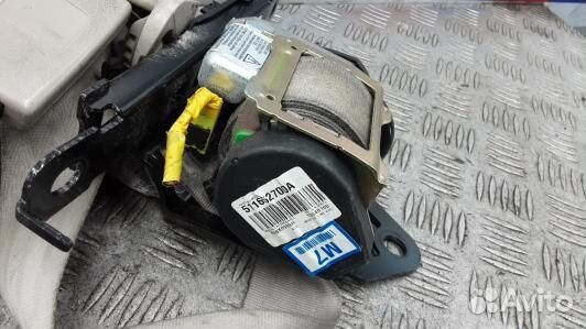 Ремень безопасности с пиропатроном сиденья передне