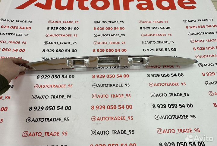 Никель багажника ford focus 2 хром