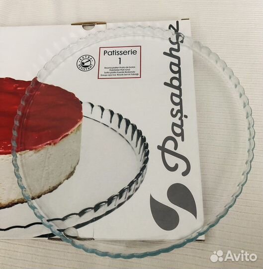 Блюдо для торта Pasabahce Patisserie 28см новое