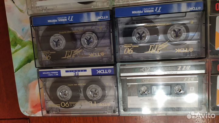 Аудиокассеты с записью