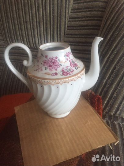 Кофейный сервиз лфз. Полный. 21 предмет