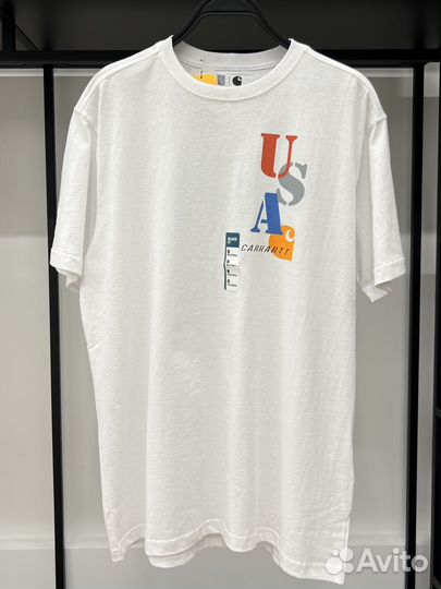 Футболка Carhartt Relaxed Fit Midweight USA Graphi