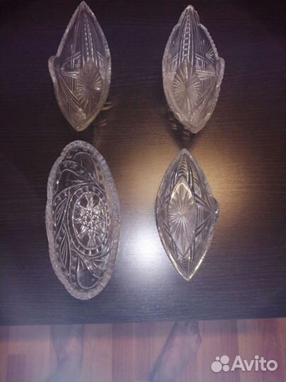 Салатники хрусталь СССР