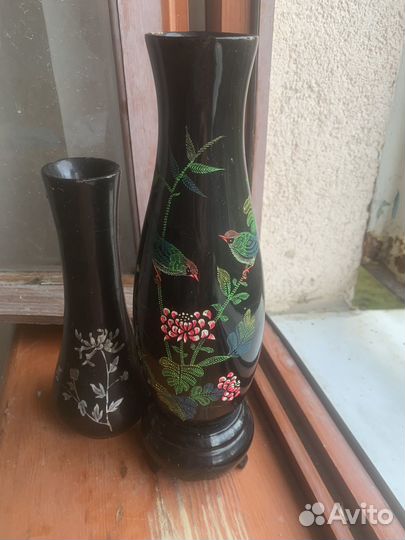 Вазы и шкатулка