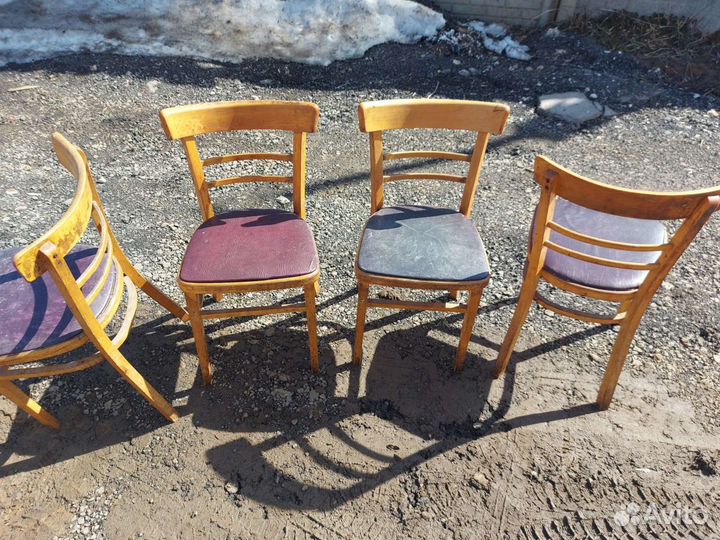 Гарнитур стульев винтаж