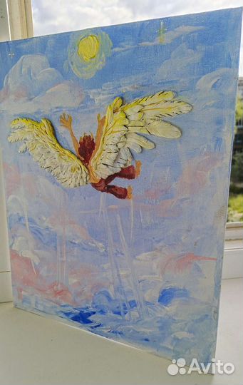 Картина акрилом 