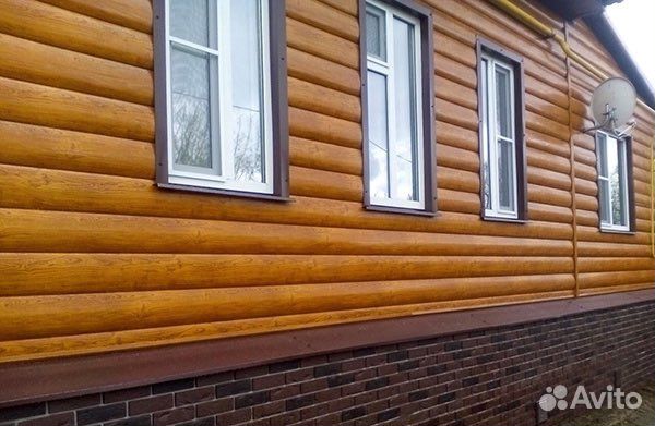 Сайдинг металлический под дерево Гранд Лайн