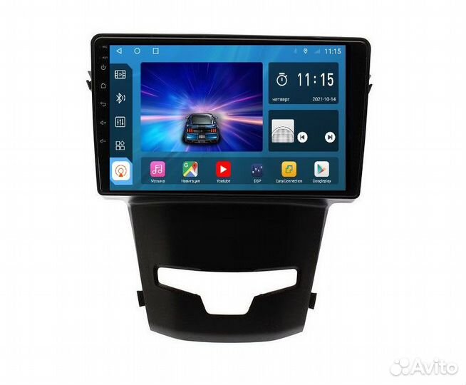 Штатная магнитола Actyon 2013+ Android 11 4+64