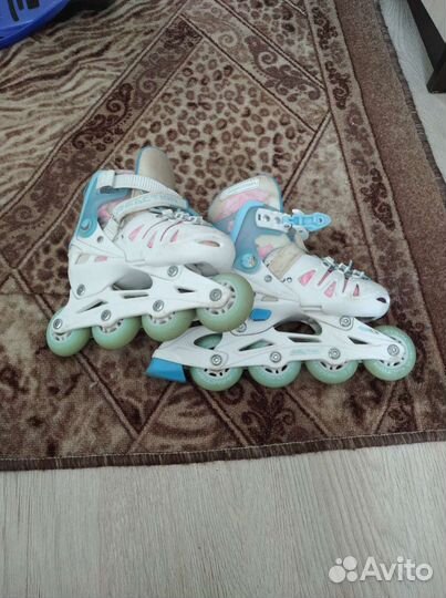 Роликовые коньки детские раздвижные