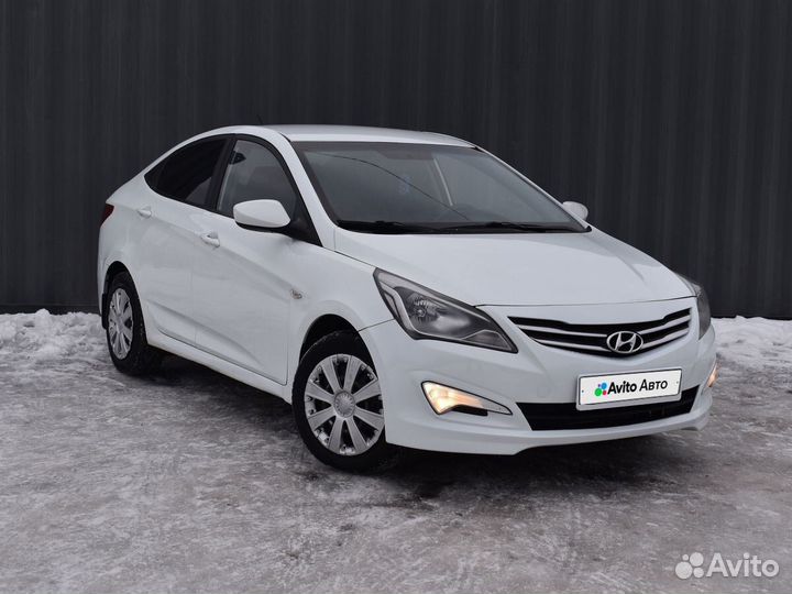 Hyundai Solaris 1.4 МТ, 2015, 187 000 км