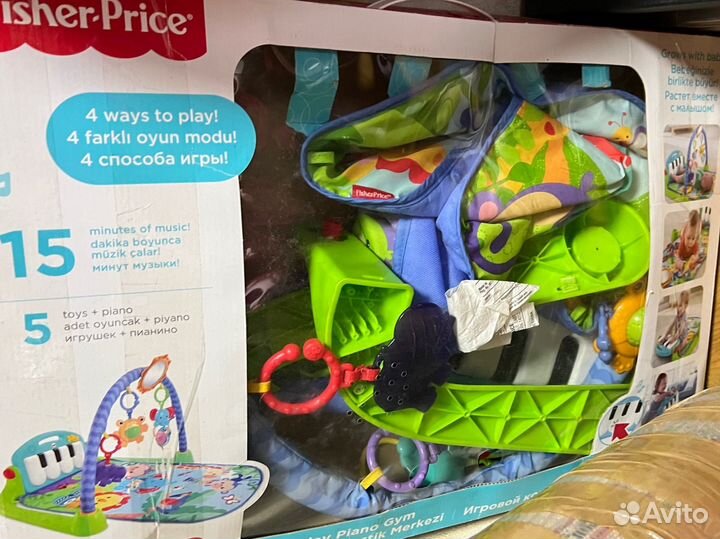 Детский игровой коврик Fisher Price Пианино