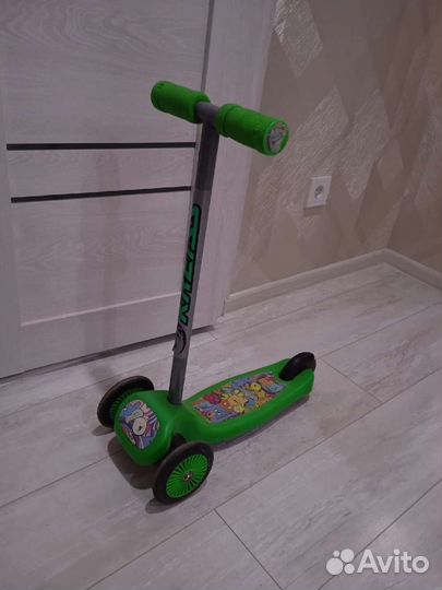 Самокат детский трехколесный бу