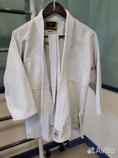 Кимоно для дзюдо mizuno 150 см