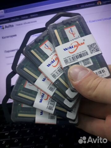 Оперативная память walram 8GB DDR3L 1600 New