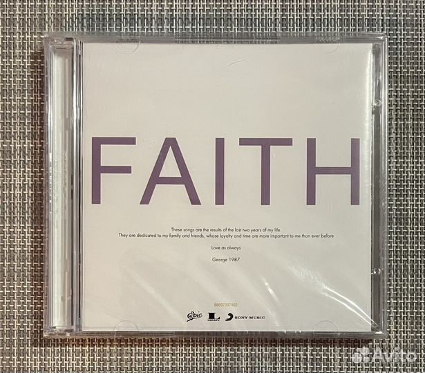 George Michael - Faith 2CD Rus