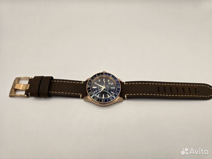 Новые часы Aquatico Sea Star GMT бронза