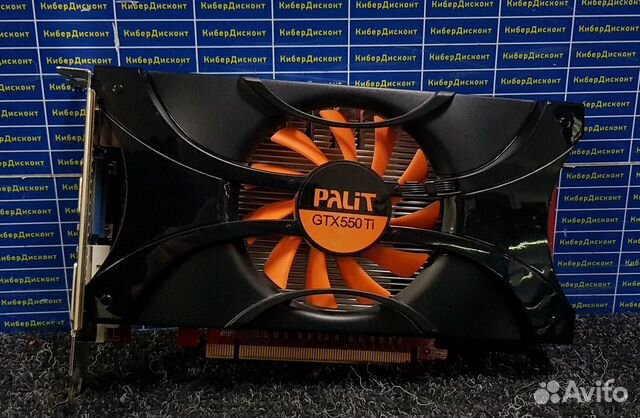 Видеокарта Palit GeForce GTX 550 Ti 1GB