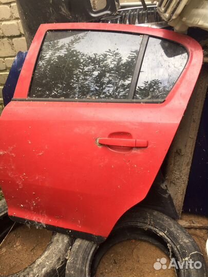 Двери opel corsa d