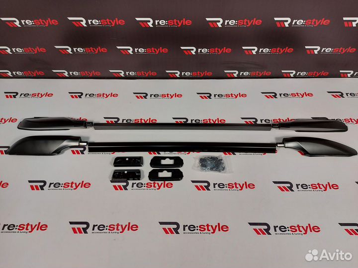 Рейлинги Toyota Land Cruiser Prado 150 Черные