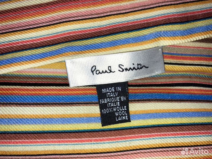 Шерстяной шарф Paul Smith в идеальном состоянии