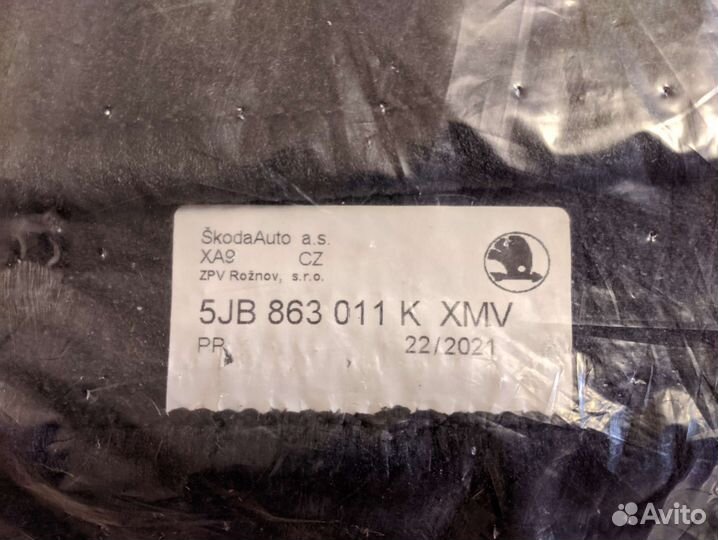 Коврики новые skoda rapid (vw polo) 2021