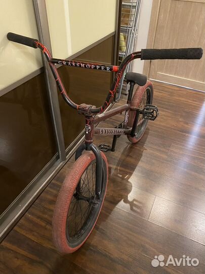 Велосипед BMX TechTeam grasshopper красный