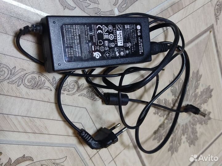 Блок питания 19v lg