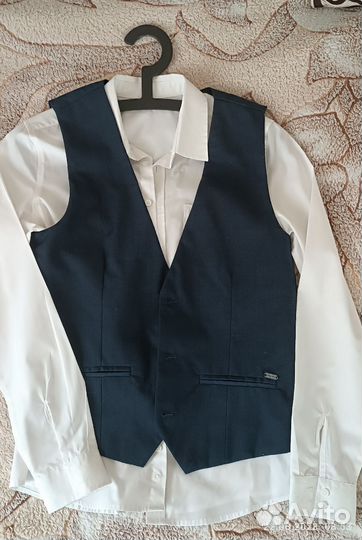 Жилетка, кардиган, брюки