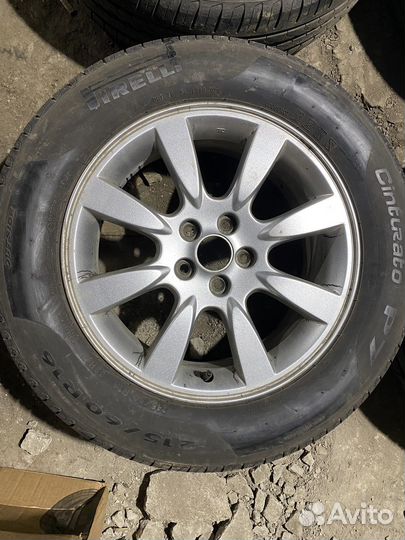 Оригинал Колеса Subaru 215 60 16 Pirelli