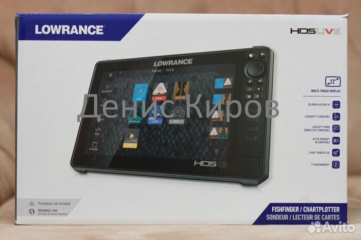 Lowrance HDS 12 Live RUS с Actvive Imaging