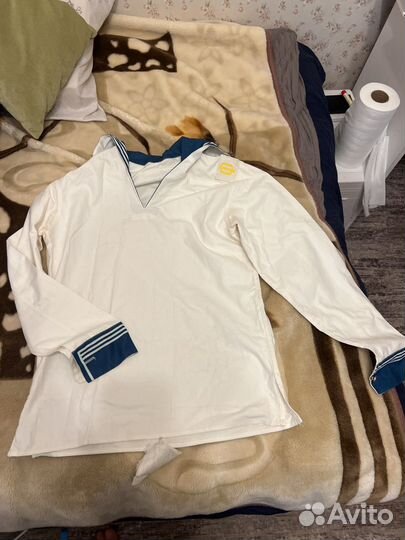 Фланка белая вмф