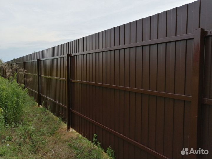 Забор под ключ