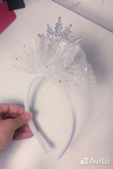 Костюм снежинки, накидка